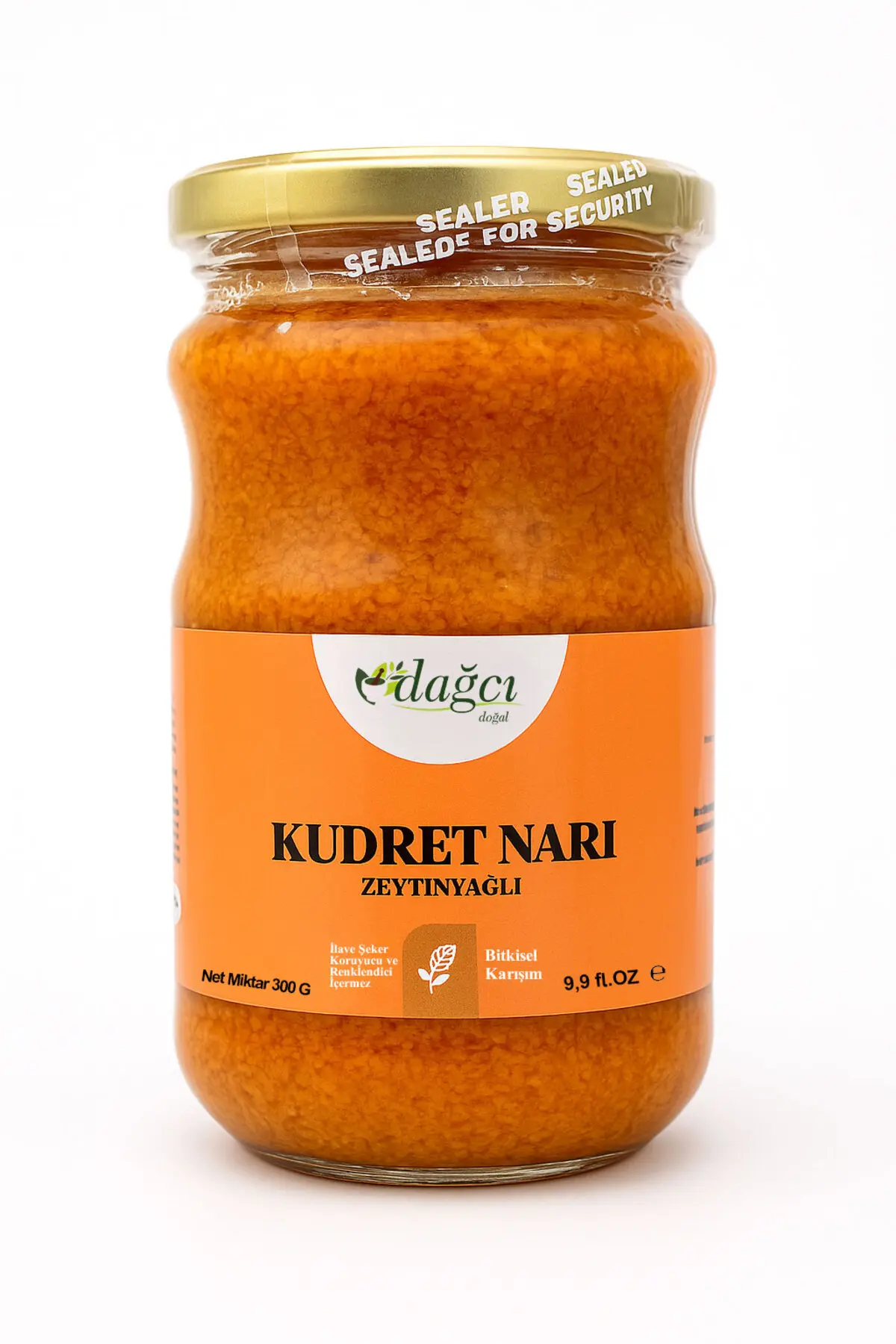 Dağcı Doğal Zeytinyağlı Kudret Narı, 300 g kavanoz